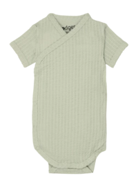 Strampler Lodger Shortsleeve Seersucker Silk