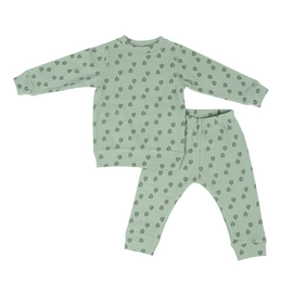 Baby-Pyjama Lodger Sleeper Nomad Rib Silt Green
