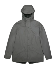 Raincoat RAINS Unisex Jacket Grey