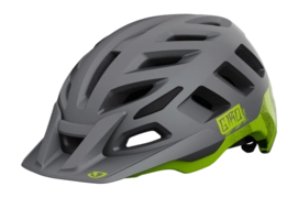 Fahrradhelm Giro Radix Matt Metallic Black Ano Lime