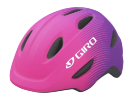 Fietshelm Giro Scamp Matte Bright Pink Purple Fade