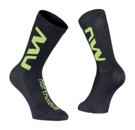 Chaussettes de Vélo Northwave Extreme Air Sock Black Fluo