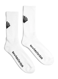 Socks New Amsterdam Surf Association Men Logo White FW23-One size