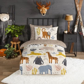 Dekbedovertrek Good Morning Jungle Multi Flanel