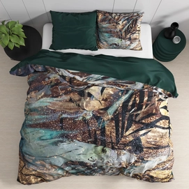 Dekbedovertrek Dreamhouse Apollo Taupe Satijn-200 x 200 / 220 cm | 2-Persoons