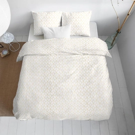 Dekbedovertrek Dreamhouse Sergio White Satijn-140 x 200 / 220 cm | 1-Persoons