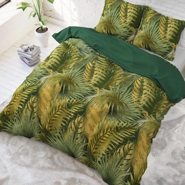 Dekbedovertrek Sleeptime Golden Nature Green Katoen-200 x 220 cm