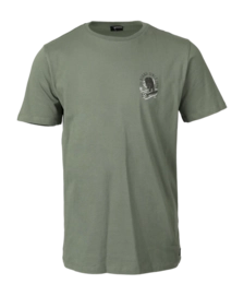 T-Shirt Brunotti Artist Tarik Herren Vintage Green