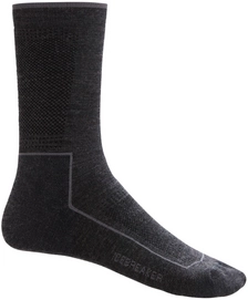 Chaussettes Icebreaker Homme Hike Cool Lite 3Q Crew Jet Heather Monsoon