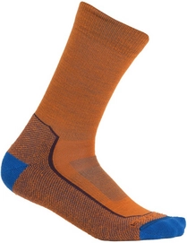 Chaussettes Icebreaker Homme Hike+ Light Crew Terre Belladone Lazurite-Taille 47 - 49