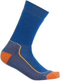 Chaussettes Icebreaker Homme Hike+ Medium Crew Lazurite Solar Earth-Taille 47 - 49
