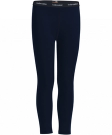 Leggings Icebreaker Kids 200 Oasis Wool Midnight Navy