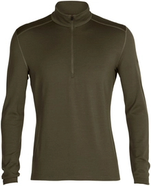 Ondershirt Icebreaker Men 260 Tech LS Half Zip Loden