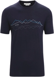 T-Shirt Icebreaker Men Tech Lite II SS Tee Icebreaker Midnight Navy