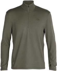 Jumper Icebreaker Men Original LS Half Zip Loden Green