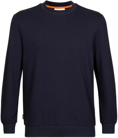 Trui Icebreaker Men Central II LS Sweatshirt Midnight Navy