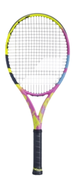 Raquette de Tennis Babolat Pure Aero Rafa Origin Yellow Pink Blue (Cordé)