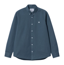 Shirt Carhartt WIP Unisex L/S Madison Ore Wax-XS