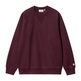 Pull Carhartt WIP Unisexe Chase Amarone Gold-XS