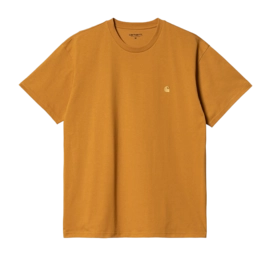 T-shirt Carhartt WIP Unisex S/S Chase Buckthorn Gold