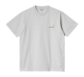 T-Shirt Carhartt WIP S/S American Script Unisex Ash Heather
