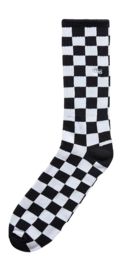 Socks Vans Men Checkerboard Crew II Black White Check