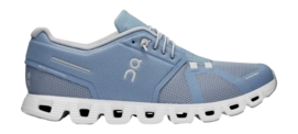 Baskets On Running Homme Cloud 5 Chambray Blanc-Taille 40
