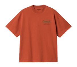 T-shirt Carhartt WIP Unisexe S/S Trophy Brick