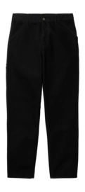 Hose Carhartt WIP Single Knee Unisex Black Rinsed