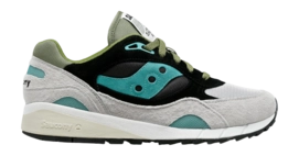 Baskets Saucony Unisex Shadow 6000 Grey Green Black-Taille 37