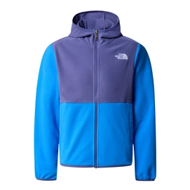 Pullover The North Face Teen Glacier Full Zip Hooded Kinder Optic Blue
