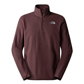 Pull The North Face Homme 100 Glacier 1/4 Zip Coal Brown