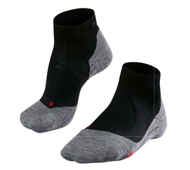 Hardloopsokken Falke RU4 Cushion Short Men Black Mix