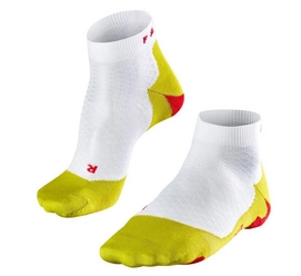 Laufsocken Falke RU5 Short White Lime Punch Damen