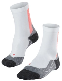 Sokken Falke Achilles Women White-Neon Red