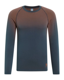Ondershirt Odlo Men Bl Top Crew Neck L/S Performance Light Eco India Ink
