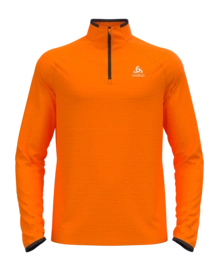 Longsleeve Odlo Men Mid Layer 1/2 Zip Essential Thermal Oriole Melange-M