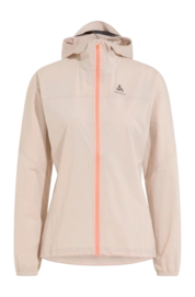 Laufjacke Odlo X-Alp Pk Waterproof Damen Silver Cloud Live Wire