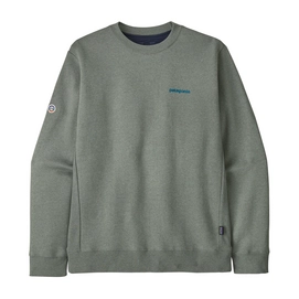 Jumper Patagonia Unisex Fitz Roy Icon Uprisal Crew in Sleet Green