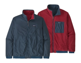 Jas Patagonia Men Reversible Shelled Microdini Jacket Tidepool Blue