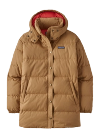 Jas Patagonia Women Cotton Down Parka Nest Brown