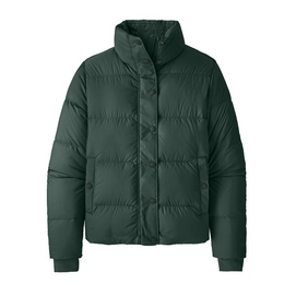 Jacket Patagonia Women Silent Down Jacket Northern Green