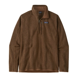 Pull Patagonia Homme Better Sweater 1/4 Zip Moose Brown