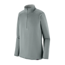 Trui Patagonia Men Capilene Thermal Weight Zip Neck Sleet Green/Nouveau Green X-Dye