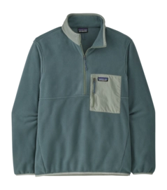 Pull Patagonia Homme Microdini 1/2 Zip Nouveau Green
