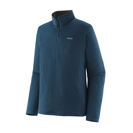 Pull Patagonia Homme R1 Daily Zip Neck Lagom Bleu/Tidepool Blue X-Dye