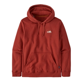 Pull Patagonia Unisex '73 Skyline Uprisal Hoody Burl Red