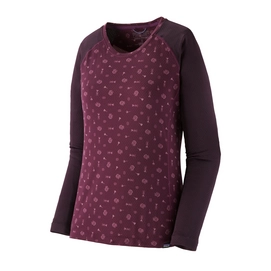 Jumper Patagonia Women Capilene Midweight Crew Night Plum