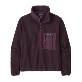 Pull Patagonia Femme Microdini 1/2 Zip Obsidian Prune