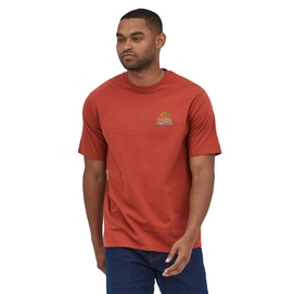 T-Shirt Patagonia Men Take a Stand Responsibili-Tee Burl Red